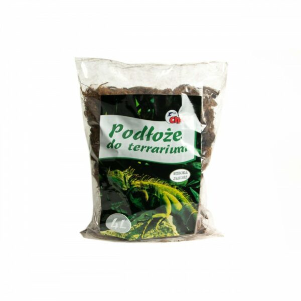 Chico Terra PODŁOŻE do terrarium TORF zbrylany 4L
