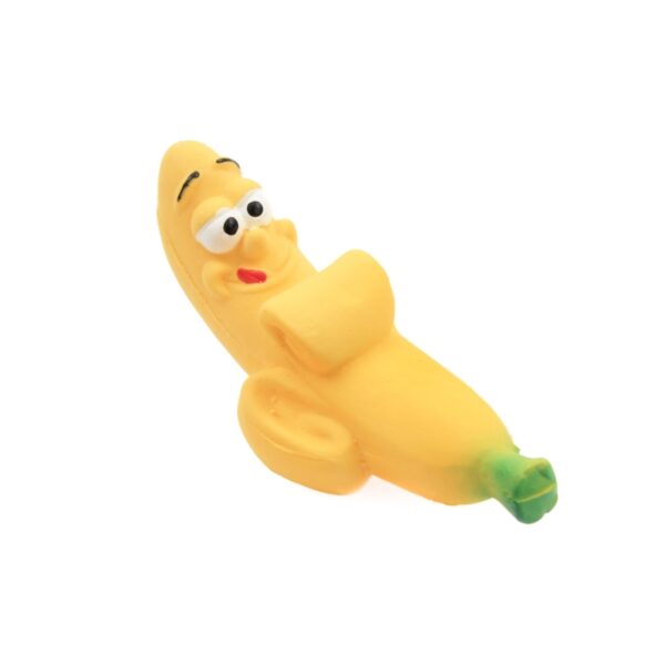 CHICO Zabawka Latex Banan 9cm