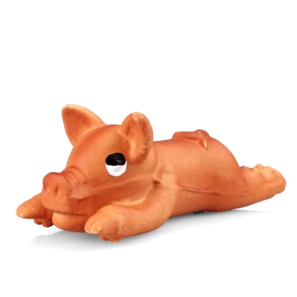 CHICO Zabawka Latex Prosiak Świnka leżąca  13,5cm