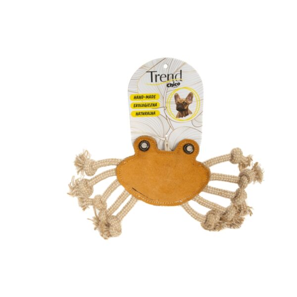CHICO Zabawka SKÓRZANA Krab 33cm