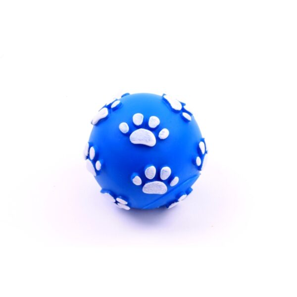 CHICO Zabawka Vinyl Piłka w łapki Niebieska 8cm