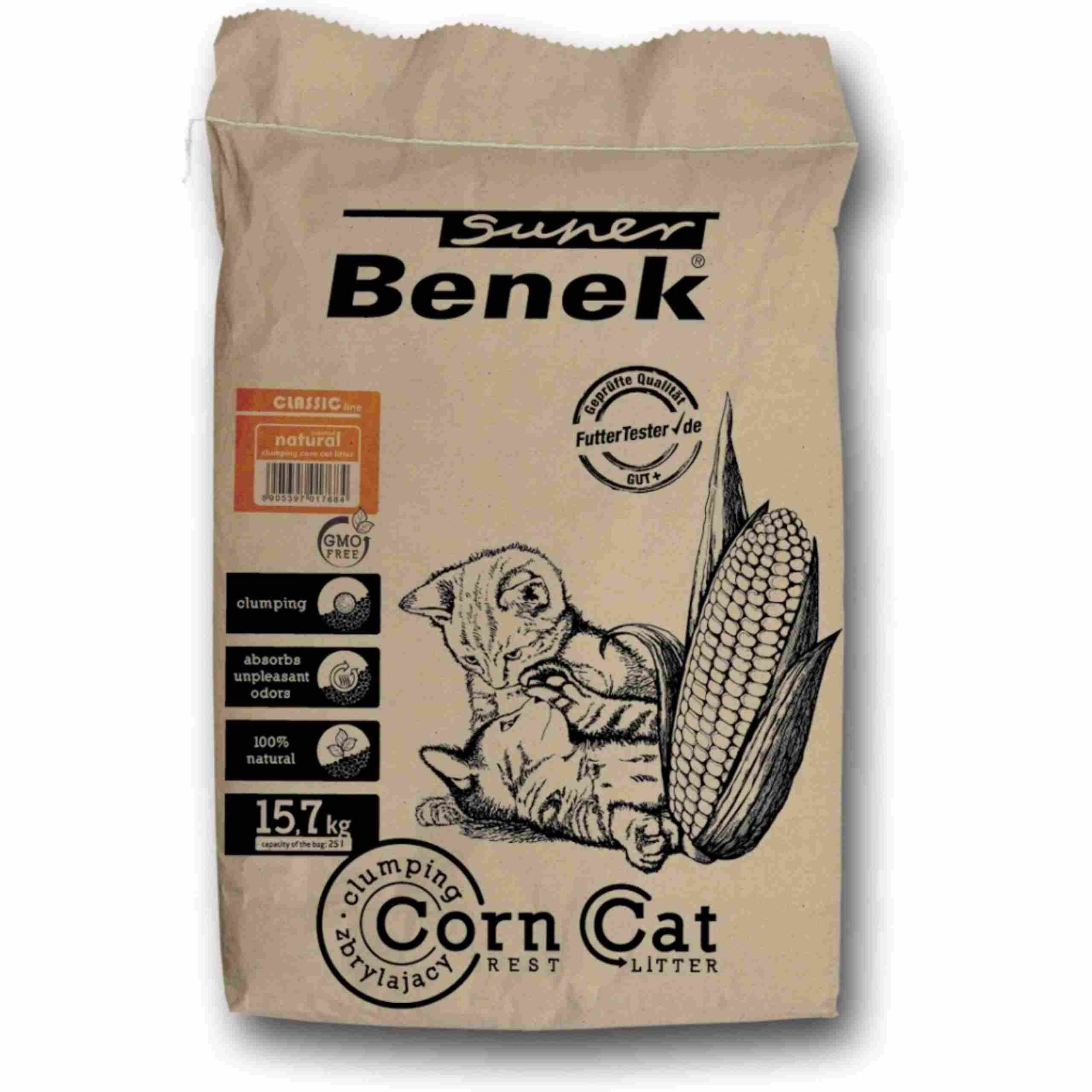 SUPER BENEK Corn Cat Classic 25l