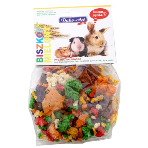 DAKO-ART BISZKOPT MIELONY dla gryzoni 100g
