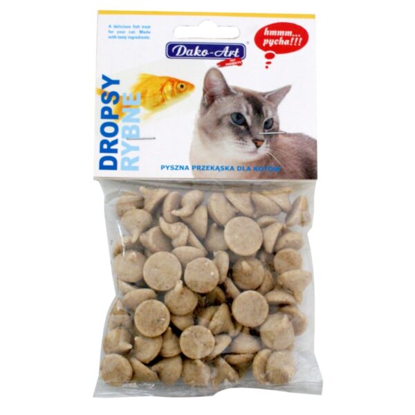 DAKO-ART DROPSY dla kota RYBNE 75g