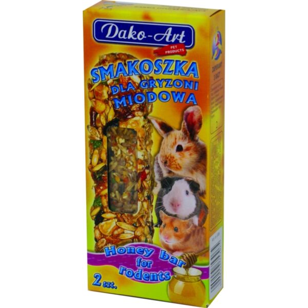 DAKO-ART SMAKOSZKA dla gryzoni MIODOWA 2szt