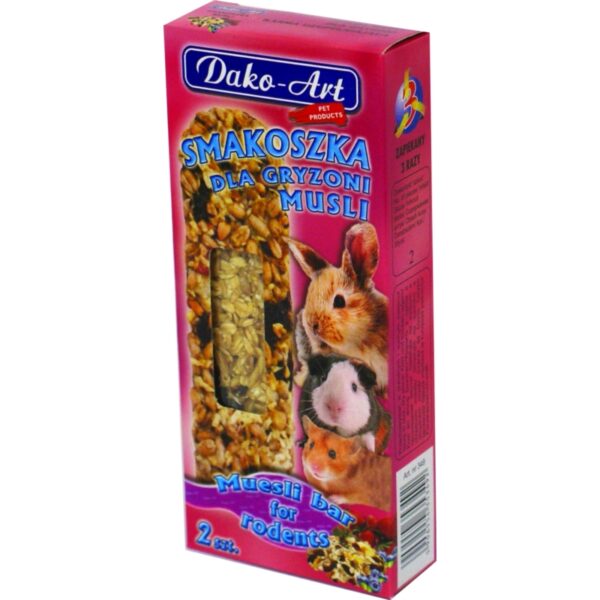 DAKO-ART SMAKOSZKA dla gryzoni MUSLI 2szt