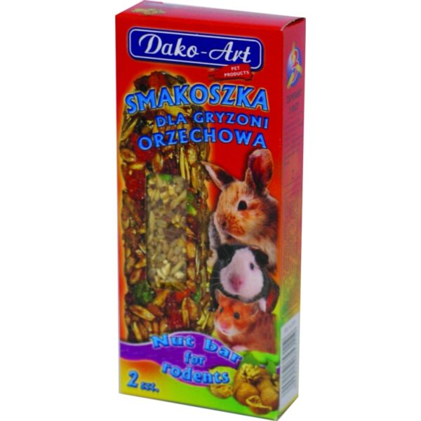 DAKO-ART SMAKOSZKA dla gryzoni ORZECHOWA 2szt
