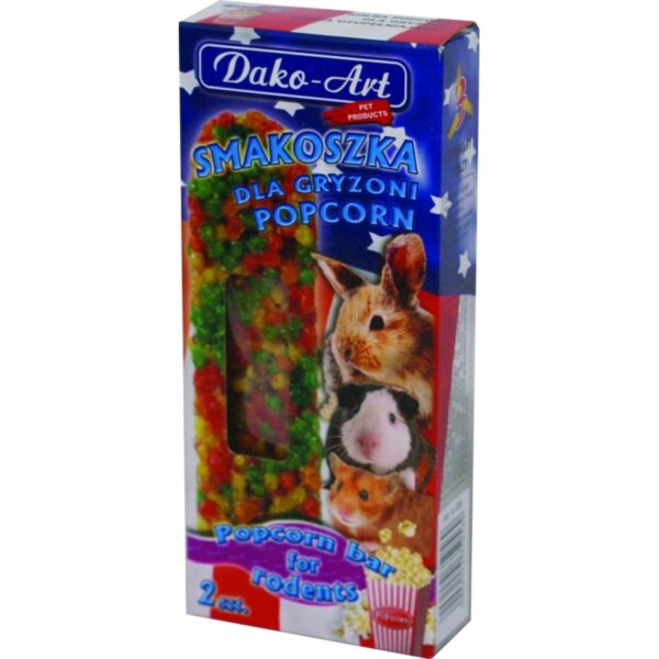 DAKO-ART SMAKOSZKA dla gryzoni POPCORN 2szt