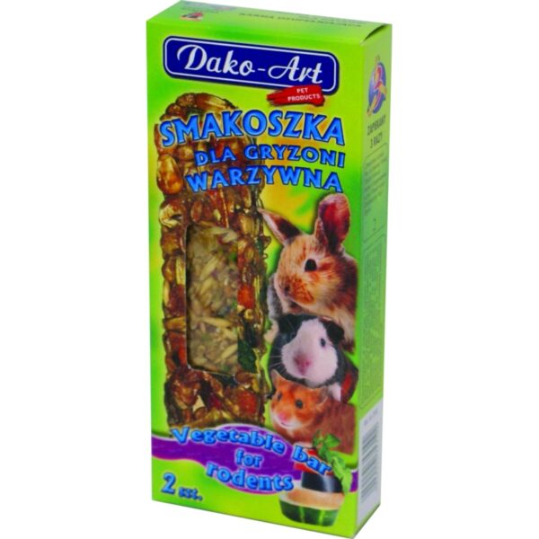 DAKO-ART SMAKOSZKA dla gryzoni WARZYWNA 2szt
