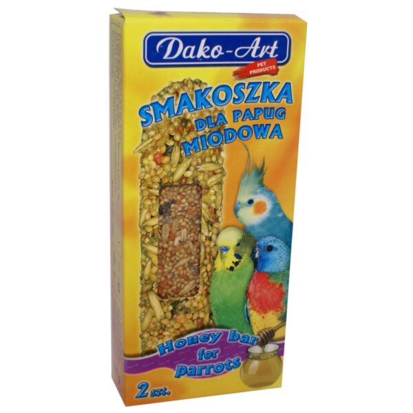 DAKO-ART SMAKOSZKA dla papug MIODOWA 2szt