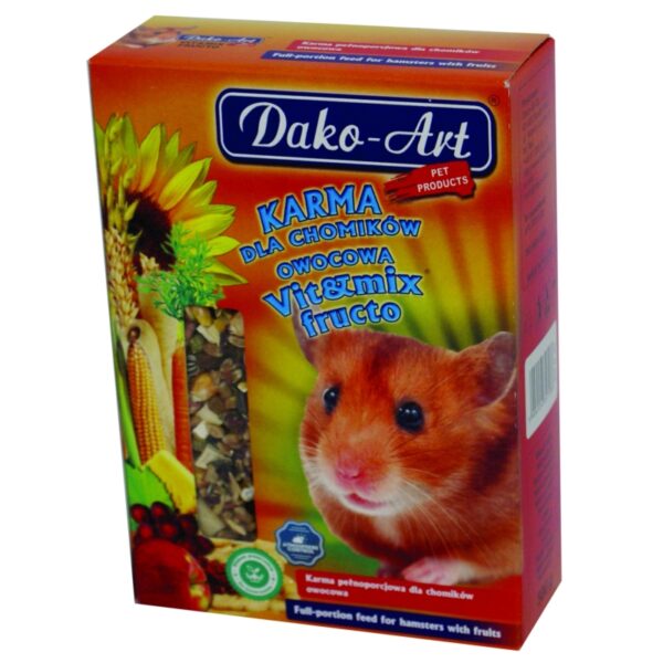 DAKO-ART VIT & MIX FRUCTO Karma dla chomika 500g