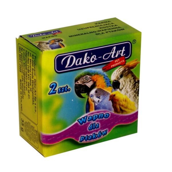 DAKO-ART WAPNO dla ptaków NATURALNE 40g