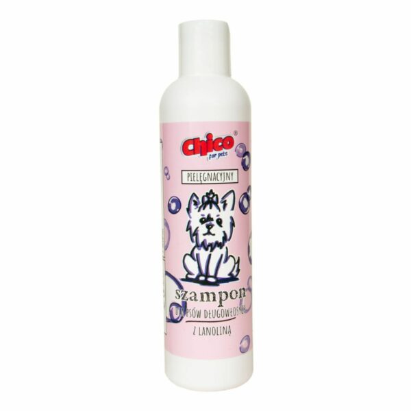 CHICO Szampon dla psów długowłosych z lanoliną 250ml