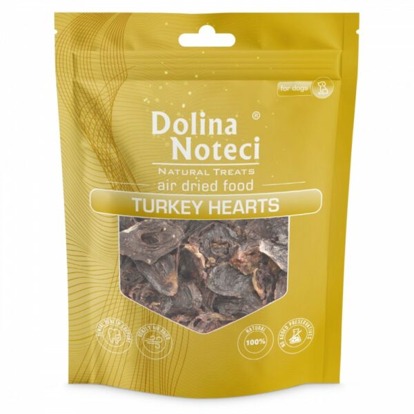 Dolina Noteci Natural Treats Serca Indycze 170g