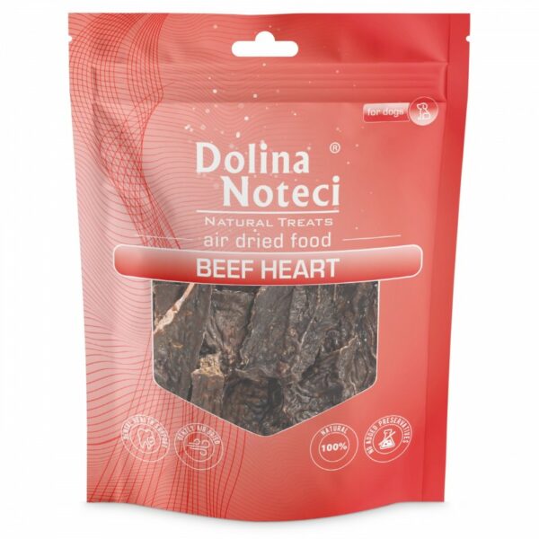 Dolina Noteci Natural Treats Serca Wołowe 100g