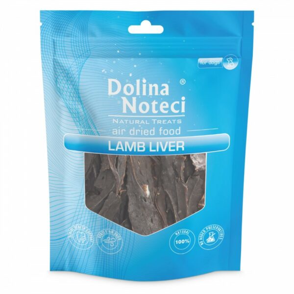 Dolina Noteci Natural Treats Wątroba Jagnięca 150g