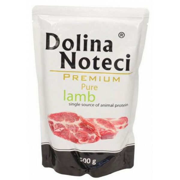 Dolina Noteci Premium ADULT PURE saszetka z JAGNIĘCINĄ 500g