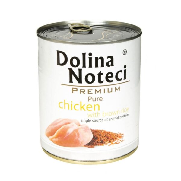 Dolina Noteci Premium ADULT PURE z KURCZAKIEM I RYŻEM 800g