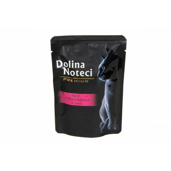 Dolina Noteci Premium karma dla kota FILET Z PIERSI INDYKA 85g