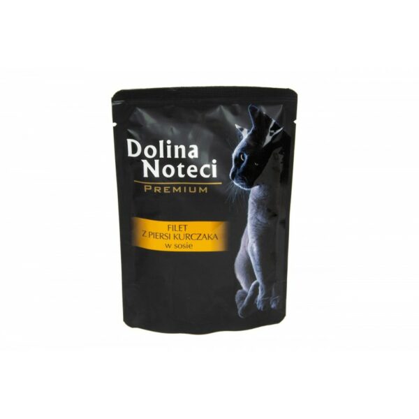 Dolina Noteci Premium karma dla kota FILET Z PIERSI KURCZAKA 85g
