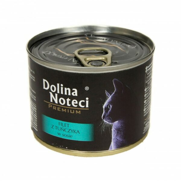 Dolina Noteci Premium karma dla kota FILET Z TUŃCZYKA 185g
