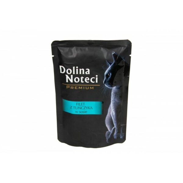 Dolina Noteci Premium karma dla kota FILET Z TUŃCZYKA 85g