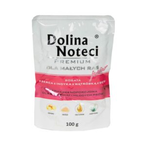 Dolina Noteci Premium MAŁE RASY JUNIOR z INDYKIEM I GĘSIĄ 100g