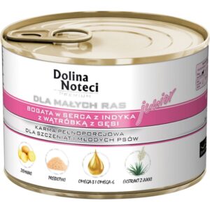 Dolina Noteci Premium MAŁE RASY JUNIOR z INDYKIEM I GĘSIĄ 185g