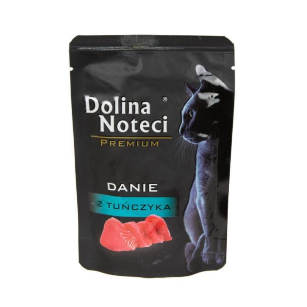 Dolina Noteci Premium saszetka dla kota DANIE Z TUŃCZYKA 85g