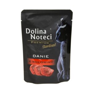 Dolina Noteci Premium saszetka dla kota DANIE Z WOŁOWINY STERILISED 85g