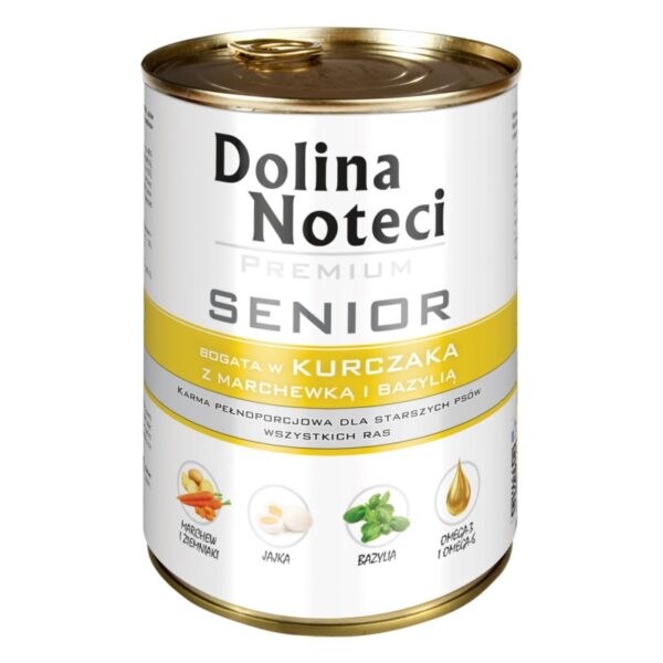 Dolina Noteci Premium SENIOR z KURCZAKIEM 400g