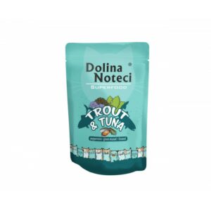 Dolina Noteci Superfood saszetka dla kota PSTRĄG I TUŃCZYK 85g