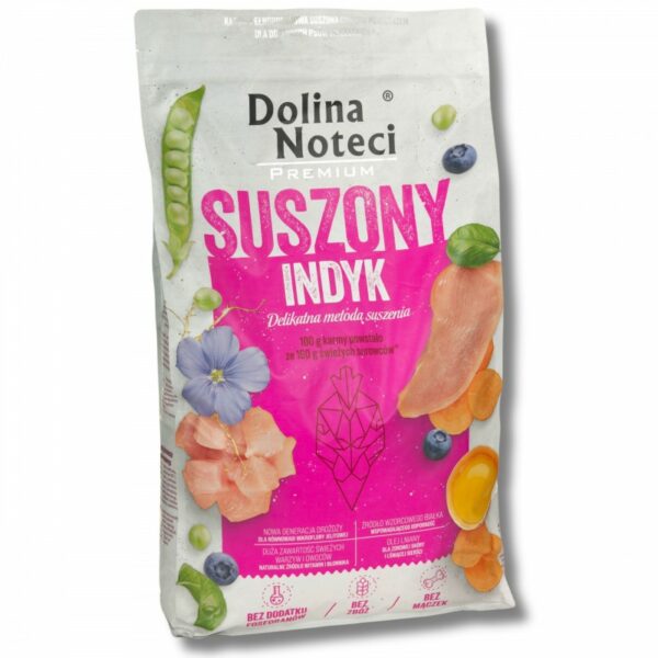 Dolina Noteci Suszony Indyk 9kg