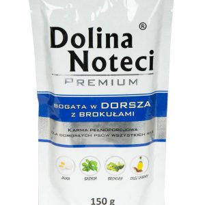 Dolina Noteci Premium ADULT saszetka z DORSZEM I BROKUŁAMI - 150g