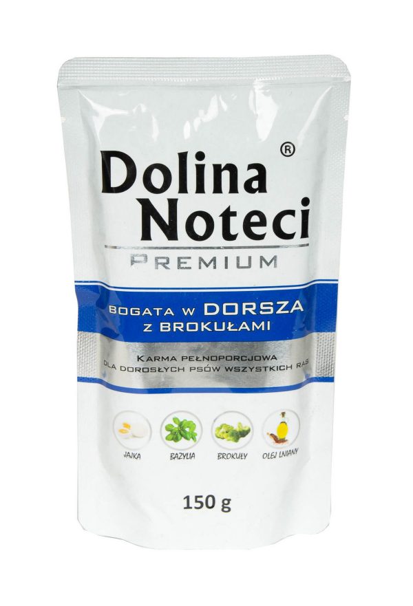 Dolina Noteci Premium ADULT saszetka z DORSZEM I BROKUŁAMI - obrazek 3