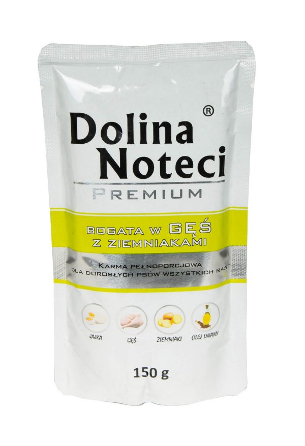 Dolina Noteci Premium ADULT saszetka z GĘSIĄ I ZIEMNIAKAMI - obrazek 3