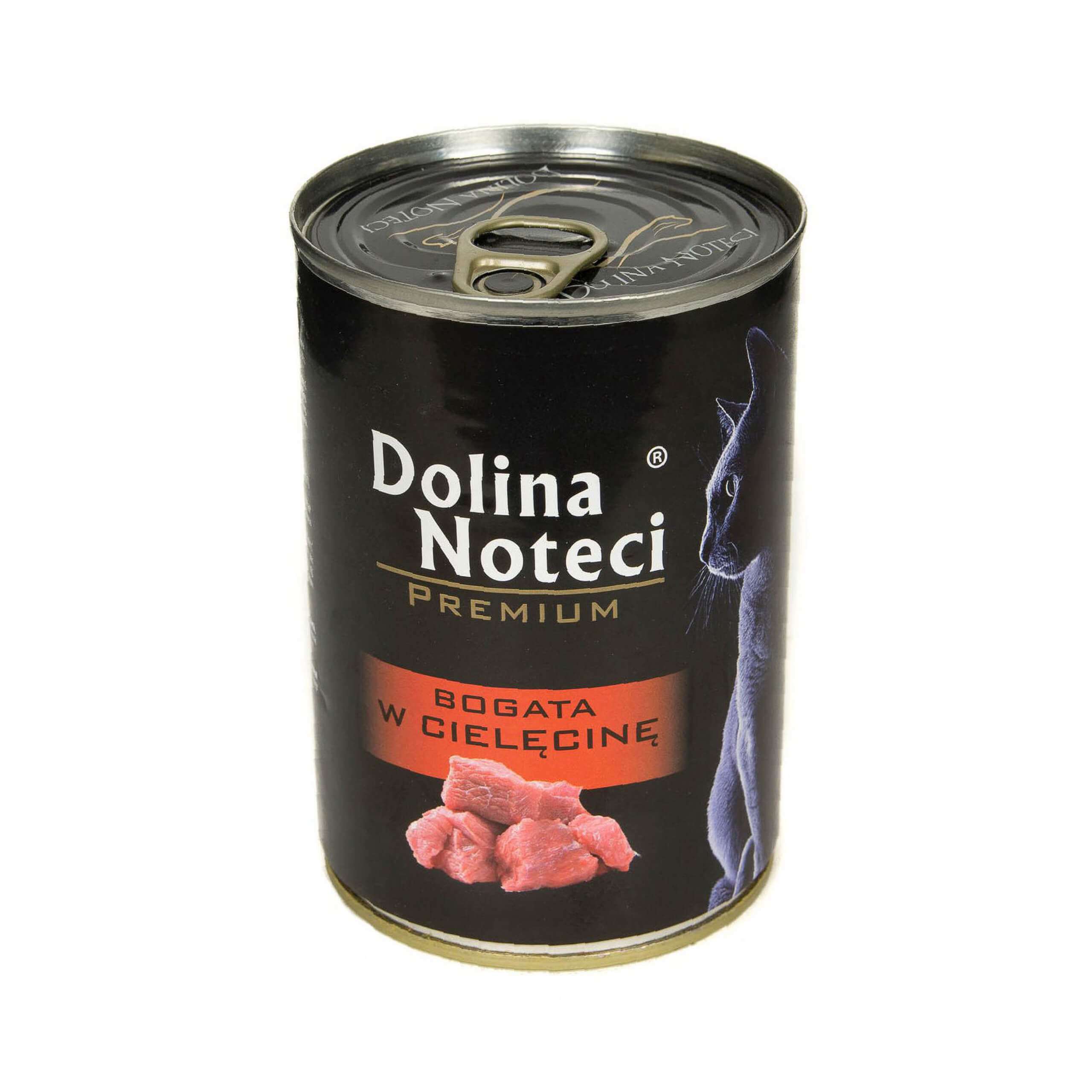 Dolina Noteci Premium karma dla kota BOGATA W CIELĘCINĘ