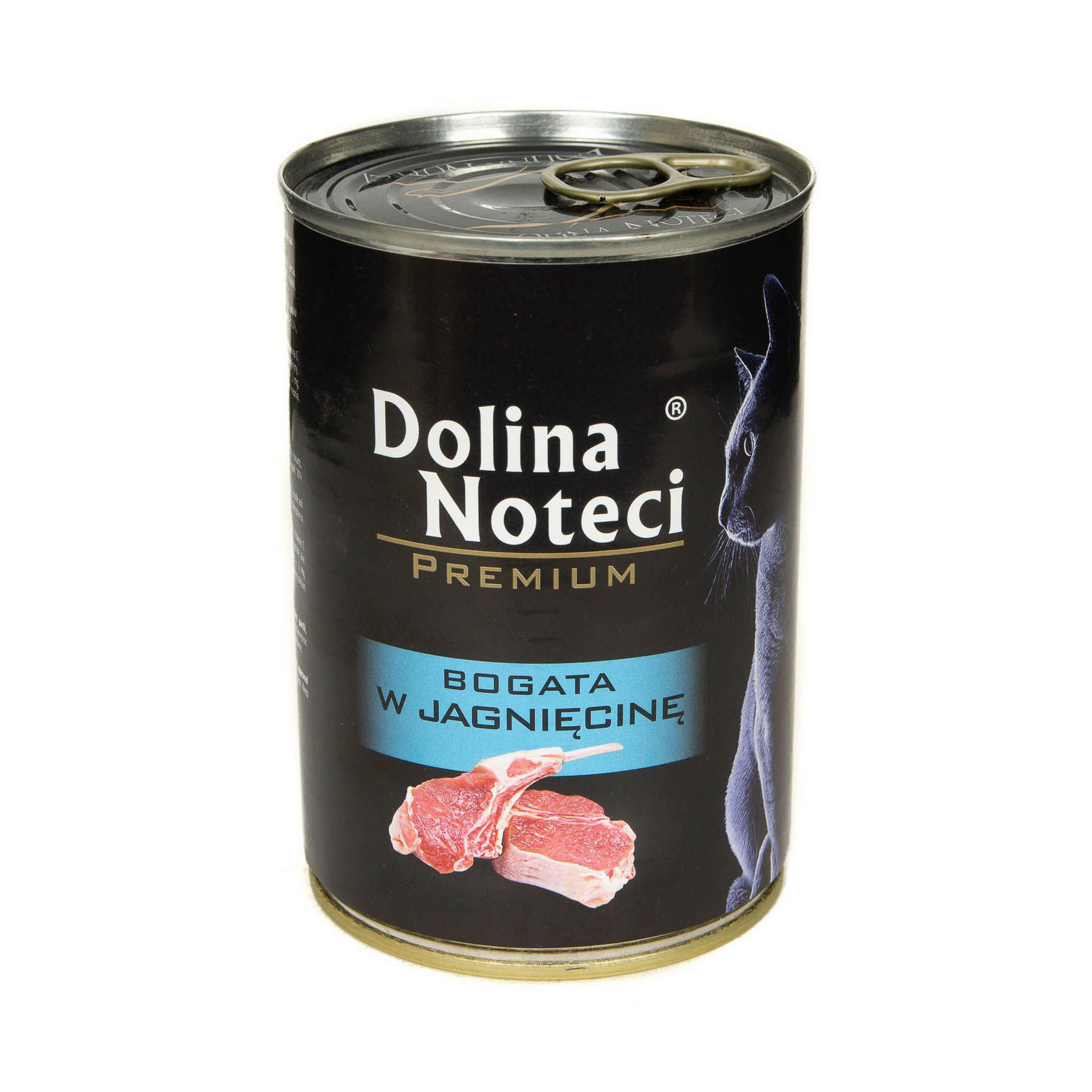 Dolina Noteci Premium karma dla kota BOGATA W JAGNIĘCINĘ