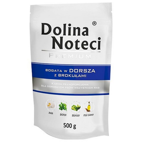 Dolina Noteci Premium ADULT saszetka z DORSZEM I BROKUŁAMI
