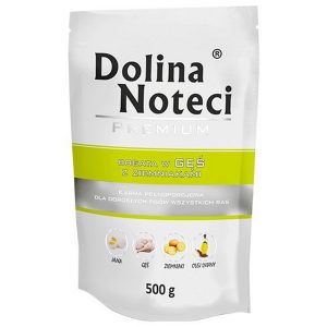 Dolina Noteci Premium ADULT saszetka z GĘSIĄ I ZIEMNIAKAMI - 500g