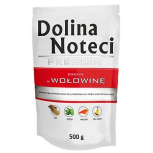 Dolina Noteci Premium ADULT saszetka z WOŁOWINĄ - 500g