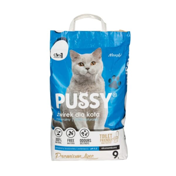 DORADO PUSSY żwirek dla kota MORSKI 9L