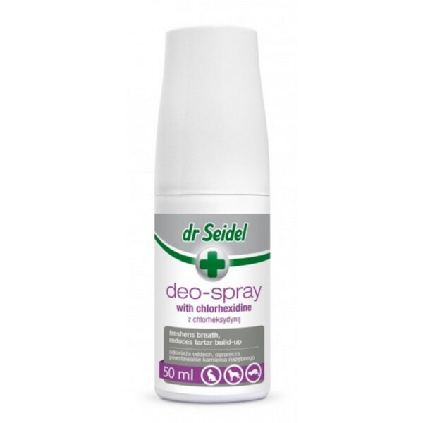 Dr Seidel DEO SPRAY do pielęgnacji zębów zwierząt 50ml