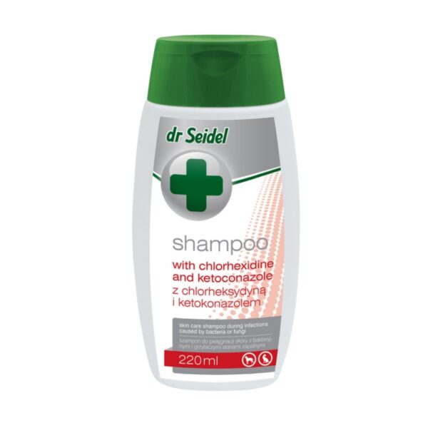 Dr Seidel Szampon Z CHLORHEKSYDYNĄ I KETOKONAZOLEM  220ml