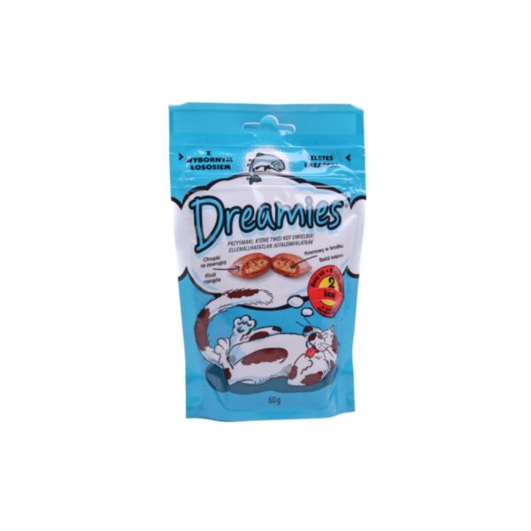 DREAMIES przysmak dla kota z Łososiem 60g