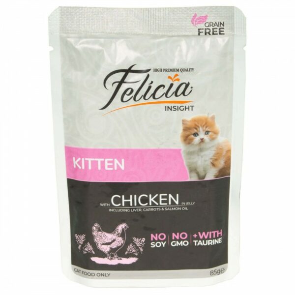 FELICIA Kitten Grain Free Kurczak w galarecie 85g
