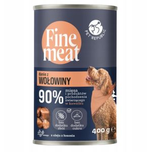 Pet Republic Fine Meat Danie z Wołowiny Dla Psów 400g