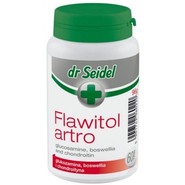 FLAWITOL Artro dla psów OCHRONA STAWÓW 60szt