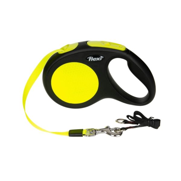 Flexi Neon M taśma 5m do 25kg żółta
