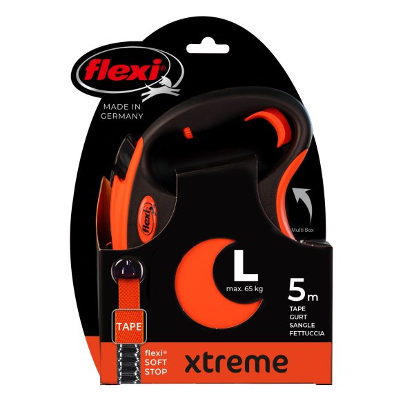 FLEXI XTREME z taśmą L 5m do 65kg - obrazek 2